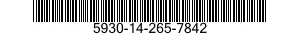 5930-14-265-7842  5930142657842 142657842