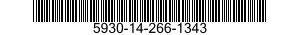 5930-14-266-1343 SWITCH,TOGGLE 5930142661343 142661343
