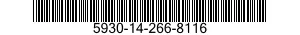 5930-14-266-8116  5930142668116 142668116
