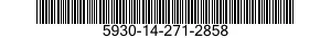 5930-14-271-2858  5930142712858 142712858