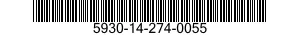 5930-14-274-0055  5930142740055 142740055
