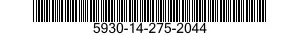 5930-14-275-2044  5930142752044 142752044