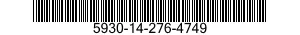 5930-14-276-4749  5930142764749 142764749