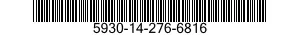 5930-14-276-6816  5930142766816 142766816