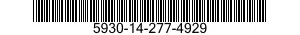 5930-14-277-4929  5930142774929 142774929