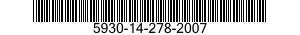 5930-14-278-2007  5930142782007 142782007