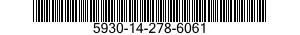 5930-14-278-6061  5930142786061 142786061