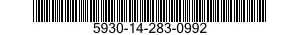 5930-14-283-0992  5930142830992 142830992