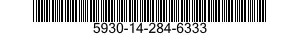 5930-14-284-6333 SWITCH,TOGGLE 5930142846333 142846333
