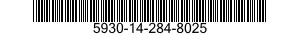 5930-14-284-8025  5930142848025 142848025