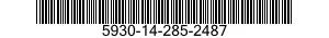 5930-14-285-2487  5930142852487 142852487