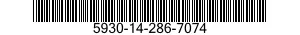 5930-14-286-7074  5930142867074 142867074