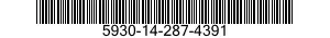 5930-14-287-4391  5930142874391 142874391