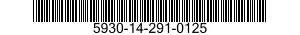 5930-14-291-0125  5930142910125 142910125