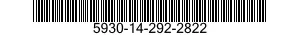 5930-14-292-2822  5930142922822 142922822