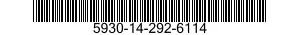 5930-14-292-6114  5930142926114 142926114