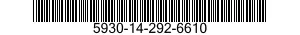 5930-14-292-6610 SWITCH,PUSH 5930142926610 142926610