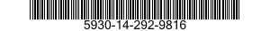 5930-14-292-9816  5930142929816 142929816