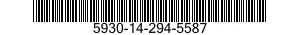 5930-14-294-5587  5930142945587 142945587
