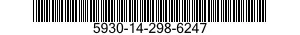 5930-14-298-6247  5930142986247 142986247