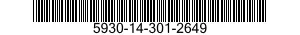 5930-14-301-2649  5930143012649 143012649