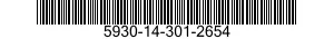 5930-14-301-2654  5930143012654 143012654
