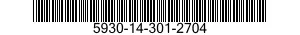 5930-14-301-2704  5930143012704 143012704