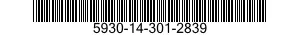 5930-14-301-2839  5930143012839 143012839