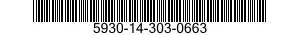 5930-14-303-0663  5930143030663 143030663