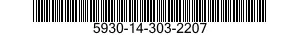 5930-14-303-2207  5930143032207 143032207