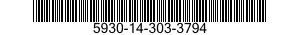 5930-14-303-3794 SWITCH,TILT 5930143033794 143033794
