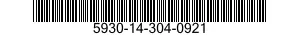 5930-14-304-0921  5930143040921 143040921