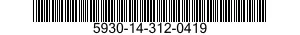 5930-14-312-0419  5930143120419 143120419