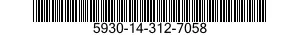 5930-14-312-7058  5930143127058 143127058