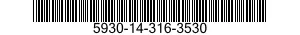 5930-14-316-3530  5930143163530 143163530