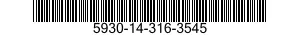 5930-14-316-3545  5930143163545 143163545