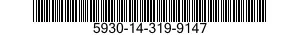 5930-14-319-9147 SWITCH,TOGGLE 5930143199147 143199147
