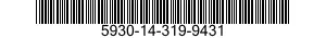 5930-14-319-9431 SWITCH,TOGGLE 5930143199431 143199431