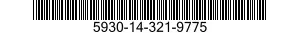 5930-14-321-9775 SWITCH SUBASSEMBLY 5930143219775 143219775