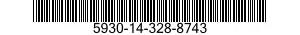 5930-14-328-8743 SWITCH,LEVER 5930143288743 143288743