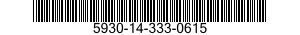 5930-14-333-0615 MECANISME,COMMUTATE 5930143330615 143330615