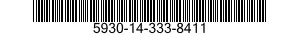 5930-14-333-8411 SWITCH,PUSH 5930143338411 143338411