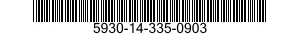 5930-14-335-0903 SWITCH,SENSITIVE 5930143350903 143350903