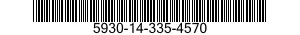 5930-14-335-4570  5930143354570 143354570