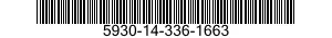 5930-14-336-1663 SWITCH,PUSH 5930143361663 143361663
