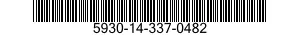 5930-14-337-0482 SWITCH SUBASSEMBLY 5930143370482 143370482