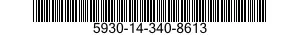 5930-14-340-8613 SWITCH ASSEMBLY 5930143408613 143408613