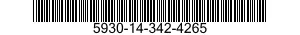 5930-14-342-4265  5930143424265 143424265
