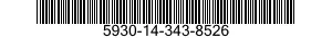 5930-14-343-8526  5930143438526 143438526