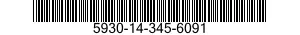 5930-14-345-6091  5930143456091 143456091